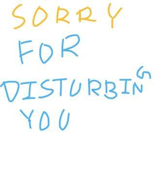 I’m Sorry I&nbsp;Came