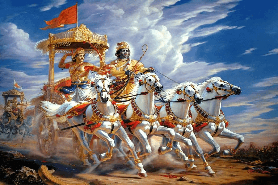 Arjuna on the&nbsp;Battlefield
